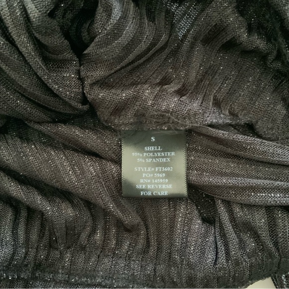 just U in Bodysuit Metallic Sz S - Picture 7 of 8